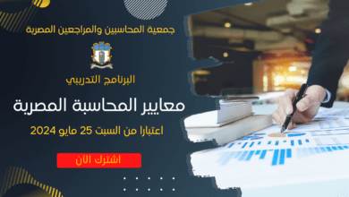 البرنامج التدريبي في معايير المحاسبة المصرية